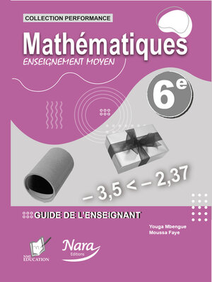cover image of Collection Performance Enseignement Moyen 6E Guide De L'Enseignant